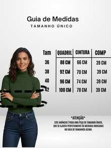 Elegant Women's Turtleneck Ribbed Long Sleeve Winter Cold Weather Casual Thermal Knit - 墨綠色 - 查看 2