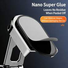 Magnetic Car Phone Holder, Rotatable Windshield/Dashboard Mount, Multi-Function Navigation Support - A - View 2