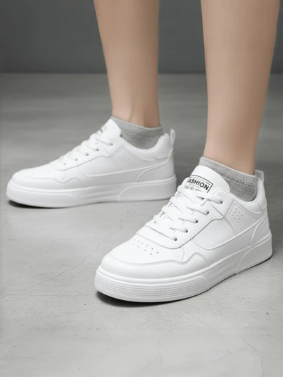 Men's New Casual Skateboarding Shoes With Laced Low-Top Design, Suitable For Spring And Summer, Ideal For Outdoor Sports, Men