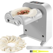 1. Electric Dumpling Maker, A Simple Automatic Household Dumpling Tool, Can Instantly Produce Evenly Shaped, Non-Stick Dumplings, Easy To Clean, Durable, USB Rechargeable, One Charge Can Make 1500 Dumplings, A Great Gift For Elders/Cooking Beginners. - Light Grey - View 2