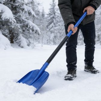 The Popular Oxidation Process Snow Shovel Has A Detachable Design That Is Easy To Carry. It Is A Good Helper For Outdoor Snow Shoveling And De Icing, Suitable For Courtyard Roads, Snow Piles, And Road Cleaning