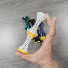 新款3D螺旋球旋转玩具，可旋转互动减压感官玩具，创意新奇缓解焦虑小礼物，适合成人、青少年、办公室、家庭、学校桌面装饰，数量有限 - 彩色 - 查看 5