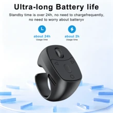 无线旋转遥控环，兼容主流社交媒体短视频平台、iOS/安卓系统，支持免提滚动拍摄，内置40mAh电池，是度假、旅行等场合的理想便携式相机快门遥控器。