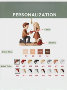 Customized Proposal Accessories, Personalized "She Said Yes" Acrylic Decor, New Engagement Couple Commemorative Gift, Wedding Christmas Home Decor - Multicolor - View 5