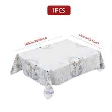 1pc/36pcs Pastel Blue Plaid Easter Happy Tablecloth, Easter Bunny Egg And Farmhouse Design, Spring And Summer Tabletop Decor, Easter Gift, Ideal For Indoor Outdoor/Easter Party And Home Decoration, Easter Decor, Farmhouse Decor - Multicolor - View 14