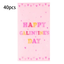 20pcs/40pcs/100pcs Galentines Day Paper Napkins Valentines Day Party Guest Napkins Red Pink Heart Galentine's Gang Decorations Luncheon Cocktail Napkins For Girls Ladies Valentines Party Supplies - Pink - View 7