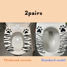 1/2/3对装可爱猫爪马桶垫使用非常方便。有秋冬款和春夏款，适合作为情人节、新年礼物，营造节日氛围。这款家用抽屉垫轻盈舒适。黑白、粉色、灰色等多种颜色，为您带来别致精致的可爱马桶垫。