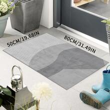 1pc Modern Abstract Geometric Pattern Area Rug, Ideal For Living Room, Bedroom, Cafe, Hotel Corridor - Multicolor - View 23