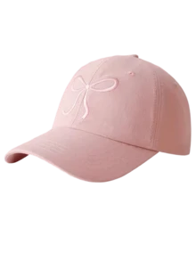 1pc Women Bow-Tie Baseball Cap,Women Trucker Hat,Casual Versatile Breathable Sunscreen Cap,Y2k Adjustable Fashion Sun Hat,Suitable For Hiking & Travel & Daily Wear & Best Friend Gift - Multicolor - View 7