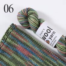 1pc/3pcs Hand Dyed Australian Wool Yarn, Soft And Warm, Used For Weaving Sweaters, Scarves, Jackets, Shawls, Blankets, DIY Various Handicrafts, Household Items - Multicolor - View 19