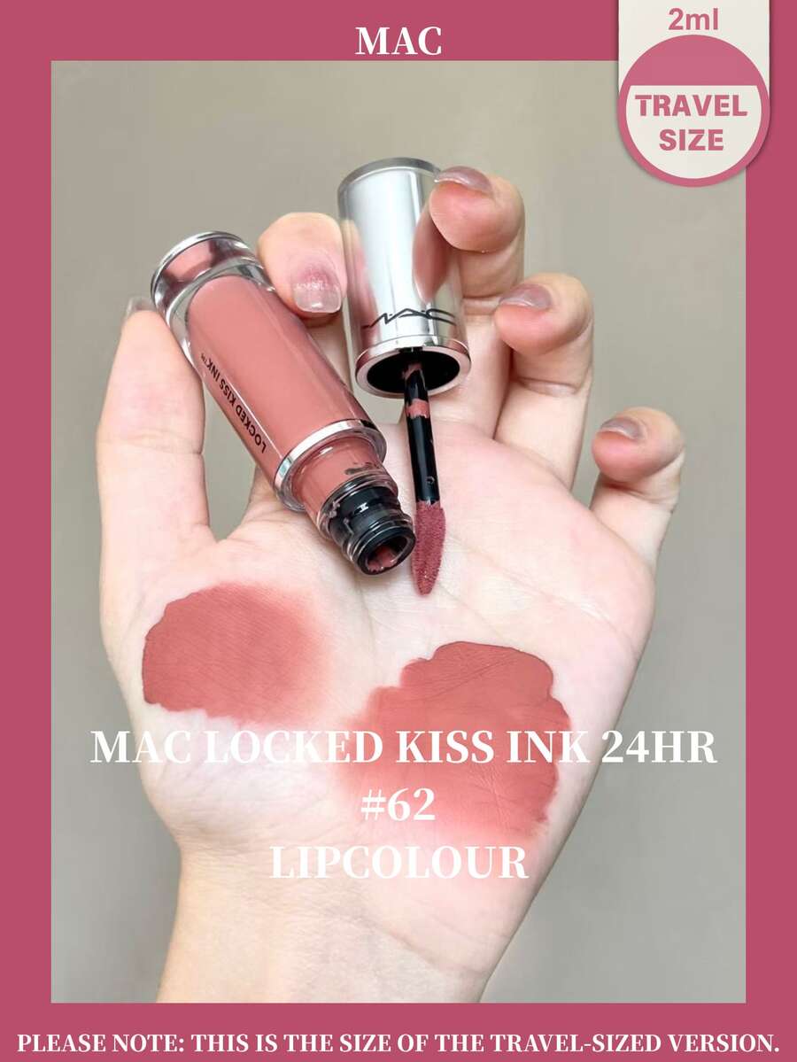 [Travel Size - #62/#95 - 2ml] MAC Retro Matte Liquid Lipcolour - #62/#95 - 2ml - #62-2ml - View 1