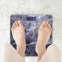 Básculas inteligentes, básculas inteligentes Bluetooth para medir la grasa corporal, básculas digitales para medir la grasa corporal y la masa muscular, básculas de baño inteligentes, básculas de baño digitales, medición del porcentaje de grasa corporal y la masa muscular, dispositivos Bluetooth precisos para el control de la salud en el hogar. - Multicolor - Ver 7