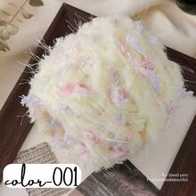 Sợi len pha lông thú nhân tạo dài, mềm mại, dày dặn, trọng lượng 100g/gói. Quy trình pha trộn đặc biệt giúp ngăn ngừa rụng lông, thích hợp để đan tay áo len, mũ, khăn choàng, áo khoác và các sản phẩm trang trí nhà cửa cao cấp, đồ thủ công mỹ nghệ. - Nhiều màu - Xem 7