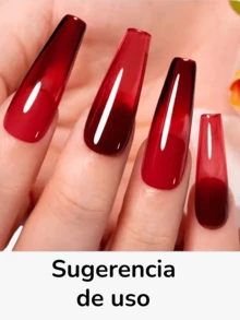 Gel Polish Fantasy Nails - #18 Rubi Vitral - View 3