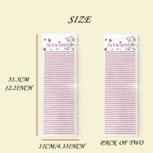 2080 Diamonds,2pcs Acrylic Rhinestone Stickers, 3mm, Multi Colors, Round & Triangular Shape, For Face & Hair Diy Decoration It Can Be Adapted To Music Festival Makeup, Stage Performance Styling, Internet Celebrity Photo Shooting, Daily Commuting Atmosphere Decoration, And Even Nail Art And Mobile Phone Case DIY. Let Your Creativity Run Wild~ - Hồng - Xem 3