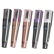 Wireless Hair Trimmer, Women's Split End Trimmer, Electric Hair Styling Clipper, Wireless Auto Split End Trimmer, Type-C Rechargeable Portable, LCD Digital Display, Suitable For Damaged Hair Care, Split End And Frizz Removal, Hair Styling Tool, Ideal Gift For Women, Daily Hair Care Device - 彩色 - 查看 2