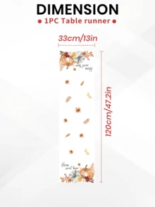 1/2/3/4/5pcs Linen Table Runner And Placemat Set, Heat Resistant, Stain Resistant, Wrinkle Resistant, Machine Washable, Suitable For Home Dining Room And Restaurant, Table Decor, Home Goods, Suitable For Holiday Party, Kitchen, Fireplace - Multicolor - View 17
