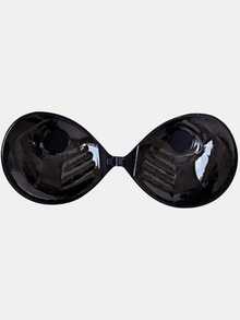 2/1pc Adhesive 3CM Thickness Push Up Bra, Backless Strapless Bra Dress Invisible Bra, Reusable Breast Enlargement Bra