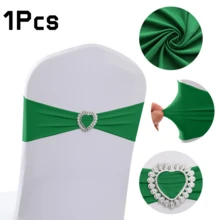 1-100 Stücke elastische Stuhlrückenbezüge mit Schnallenverschluss, Schleifendesign ohne Binden, geeignet zum Dekorieren von Stühlen bei Geburtstag, Hochzeit, Abschlussfeier, Willkommensparty, Hotel-Konferenzsaal, Auditorium - Verschiedenfarbig - Übersicht 40