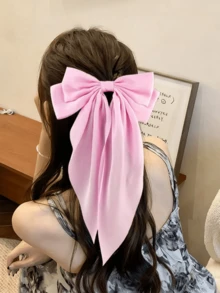 4个/套 大号复古蝴蝶结发夹，红色、粉色、黑色、白色，可爱蝴蝶结发饰，适合日常佩戴、节日、派对、圣诞节、情人节、感恩节等场合，红色发夹，爪夹，发卡，发夹，头饰，发卡 - 彩色 - 查看 6