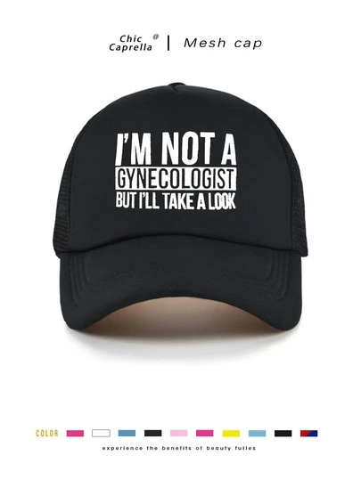 1pc Printed Hollow-Out Sponge Baseball Cap, Unisex Hats For Men And Women, Suitable For Back To School, Parties, Beach, Christmas, Weddings, Outdoor Casual, Students And Teachers, Gifts, Y2K Style, Pink/Black/Green