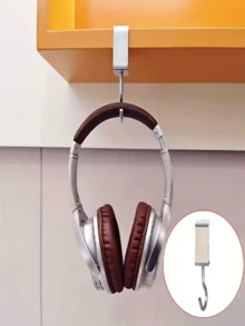 Cârlige adezive puternice detașabile, nu necesită găurire - Potrivite pentru birouri de studenți, birouri de birou, paturi de cămin, bucătării, băi, dulapuri, scaune auto - Cârlige gravitaționale multifuncționale pentru rucsacuri, umbrele, pălării și multe altele