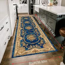 1pc Royal Palace Style Corridor Runner Rug - Lightweight Luxurious High-End Decorative Carpet Designed For High-Traffic Indoor Areas - Multicolor - View 30