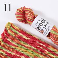 1pc/3pcs Hand Dyed Australian Wool Yarn, Soft And Warm, Used For Weaving Sweaters, Scarves, Jackets, Shawls, Blankets, DIY Various Handicrafts, Household Items - Multicolor - View 15