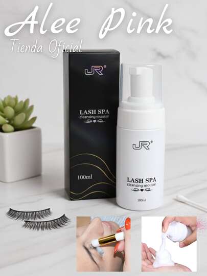 Espuma Limpiadora Para Pestañas, Lash Spa Shampoo Espuma Mousse Para Limpiar Pestañas Naturales Para Aplicación De Extensiones De Pestaña Color Blanco De Uso Profesional 100 Ml Espuma Mousse Limpiar Pestañas Sin Irritar Los Ojos Para Todo Tipo De Piel Shampoo Espuma Para Pestañas Extensión Belleza & Salud Utensilios de belleza Pestañas postizas y adhesivos Utensilios para Pestañas