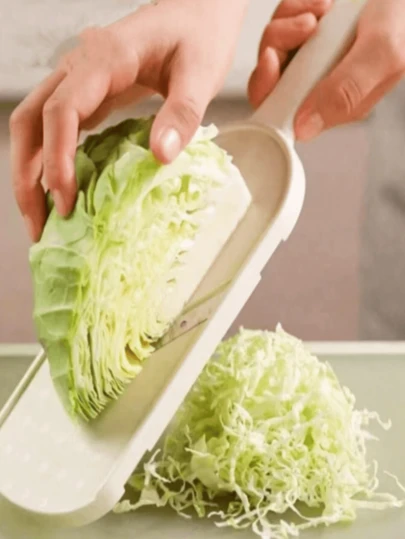 1pc Vegetable Salad Slicer Grater Shredder For Cabbage Lettuce Purple Cabbage Cucumber Bok Choy, Multi-Function Cabbage Slicer