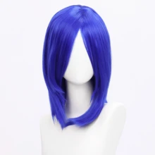 Cosplay Wig Short Synthetic Cosplay Hair With Bangs 14 Inch Bob Universal Cosplay Wigs Synthetic Hair Cosplay Wig Fancy Dress Wig Heat Resistant Fiber Hair Natural Looking Cosplay Wig - Multicolor - View 19