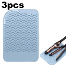 Heat Resistant Silicone Pad, Portable Travel Mat, Suitable For Salon, Beauty, Travel Essentials, Beach, Bathroom, Bedroom, Large Capacity, Hair Care, Travel, Hair Products, Hair Tools, Hair Accessories, Hairstylist, Barbershop, Hair Salon Equipment - Multicolor - View 21