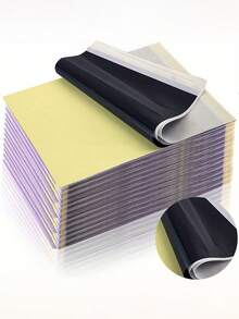100 tờ giấy chuyển hình xăm chuyên nghiệp, tương thích với máy photocopy nhiệt, giấy mẫu chất lượng cao, phù hợp với mọi dụng cụ xăm hình, giúp việc xăm hình dễ dàng hơn. - Nhiều màu - Xem 2