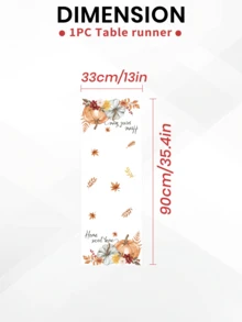 1/2/3/4/5pcs Linen Table Runner And Placemat Set, Heat Resistant, Stain Resistant, Wrinkle Resistant, Machine Washable, Suitable For Home Dining Room And Restaurant, Table Decor, Home Goods, Suitable For Holiday Party, Kitchen, Fireplace - Multicolor - View 15