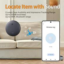 Apple & Android Airtag Locator, Airtag Alternative Global Positioning Tracker, Pet Anti-Lost Alarm, Smart Bluetooth Tracker - Compatible With IOS And Android, Suitable For Apple And Android Devices, IPX6 Waterproof, Remote Precise Tracking, One-Click Device Call, Long-Lasting Battery, GPS Tracker Global Positioning, Suitable For Elderly, Pets, Cars, Keys, Bags And Other Anti-Lost Reminder Tracking Locator, Airtag Locator, Car Locator - Multiple Colors - Android and Apple Versions - View 3