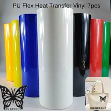 Heat Transfer Vinyl Sheets For Fabric, Shirts, And Pillows - Compatible With All Cutter Machines, Easy Iron-On Application, And Durable Adhesive - Multicolor - View 4