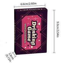 Drinking Game Cards, Party Entertainment Supplies, Meaningful Conversations, Perfect Choice For Game Night, Suitable As Valentines Day And New Year Fun Gifts - Multicolor - View 12