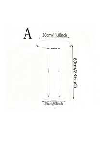 一套亚克力咖啡桌，易于组装，可拆卸沙发边桌，适用于卧室、客厅、咖啡厅 - 彩色 - 查看 6