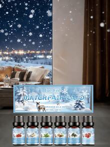 Winter Aromatic Essential Oil Set, Humidifier, Aromatherapy Essential Oil, Fresh Air, Women's Car Fragrance, Women's Perfume Moisturizer, Diffuser, Fresh And Natural Humidifying Essential Oil, Long-Lasting Aromatic Essential Oil Perfume. The Best Choice For Giving To Friends And Family - Multicolor - View 3