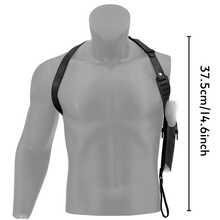 Concealed Tactical Hunting Underarm Holster, Made Of Genuine Leather, Suitable For Various Gun Types, Essential For Holster Enthusiasts And Role-Playing Game Players