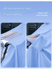 电动自行车雨披（单人或双人骑行适用）、男女摩托车雨衣、成人加厚雨衣、电动滑板车雨具、春夏精选、伴娘礼物、房间装饰、卧室装饰、海滩、旅行、男士、女士、度假 - 彩色 - 查看 5