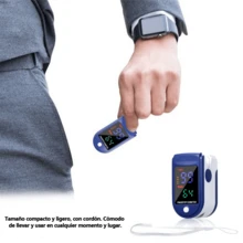 Oximeter & Accessories - Blue and White - View 7