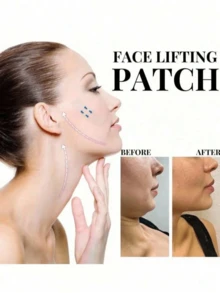 400pcs/160pcs/120pcs/80pcs/40pcs Instant Lifting & Firming Face Mask - Waterproof Transparent Sculpting Mask For Double Chin & Neck, Face Slimming, Alcohol-Free, Suitable For All Skin Types, Unisex, Upgraded Version, Face Lift Sticker, Physical Face Lifting Device, Transparent Invisible Bandage, Face Mask, Invisible Sticker - Multicolor - View 3