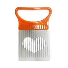 Stainless Steel Onion Needle, Meat Tenderizer, Multi-Function Onion Clip Slicer, Potato Clip Slicer, Tomato Slicer, Onion Fixing Holder, Fruit & Vegetable Slicer Kitchen Tools - Multicolor - View 11