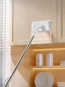 1件装清洁工具自动布夹厕所家用清洁小拖把多功能面巾拖把自动拖把夹适用于客厅/浴室/厨房/卧室