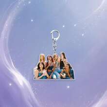 KATSEYE 钥匙扣，Sophia、Lara、Chanelle、Daniela、Yoonchae、Manon，新专辑及歌曲，粉丝周边，亚克力2D钥匙扣，演唱会周边，圣诞礼物，小礼物，收藏品 - 彩色 - 查看 22