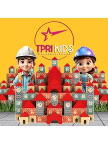 Educational Toy Engineer, 53 Pieces, Building Blocks, Children's, Boy, Girl, Child, Baby, Therapeutic, Pedagogical. - 彩色 - 查看 2