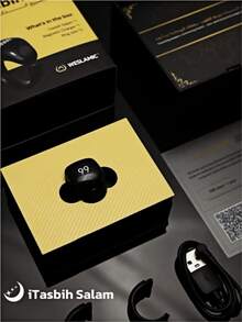 Muslim Prayer Finger Counter Ring, LED Display Prayer Bead Counter, One-Click Precise Counting, High-End Practical Gift For Muslim Friends, Waterproof Wearable - Multicolor - View 7