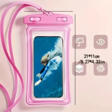 Universal Waterproof Phone Pouch - Waterproof Case, Compatible With 15 14 13 12 11 Pro Max XS Plus And Other Phones Up To 7.0 Inches, Waterproof Phone Dry Bag, Essential For Beach & Travel - Multicolor - View 10