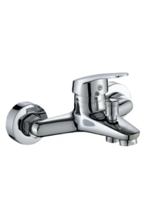 1pc Triple Shower Faucet, Bathroom Switch Hot And Cold Faucet, Concealed Bath Mixing Valve, Electric Water Heater Shower Valve Wall-Mounted Zinc Alloy Shower Faucet - Hot & Cold Water, Ceramic Valve For Bathroom, Toilet, Bathtub - Chrome Finish - Multicolor - View 12